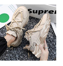 Sapato Masculino Respirável Sola Grossa Tênis Casual Corrida ao ar livre Quatro Estações Novo Tênis Masculino Solas Macias Conforto Tênis Masculino