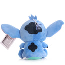 4/8 polegadas Disney Cartoon Blue Pink Stitch Bonecos de Pelúcia Anime Brinquedos Lilo e Stitch Stich Pelúcia Brinquedos de Pelúcia Presentes de Natal para Crianças