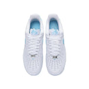 Nike Air Force 1 Low '07 Branco Aquarius Blue FQ4296-100 Resistente ao desgaste Comfort Board Shoes Low Top para homens/mulheres Original