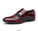 Oxford Sapatos Masculinos de Luxo Laca Sapato de Casamento Apontado Dedo Do Pé Sapatos de Vestido para Homens Clássicos Homens de Negócios Sapatos de Couro Tamanho Grande 38-48