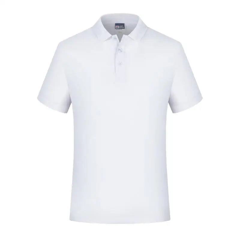Camiseta Polo Masculina de Manga Curta Em Branco Branco Camisas de Colarinho Preto Camiseta Casual Roupas de Verão Para Homens Camisetas Polos Pour Hommes