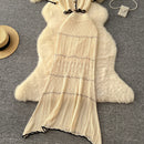 SINGREINY Verão Suave Ternos de Tricô Mulheres Botão Design Manga Curta O Pescoço Tops + Bodycon Saia Gancho Flor Oco 2pcs Set