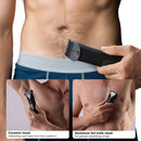 RESUXI 2 em 1 Aparador de Cabelo Elétrico Masculino Body Grooming Clipper Virilha Depiladora Púbica Lâmina de Cerâmica À Prova D'Água Macho Barbeador