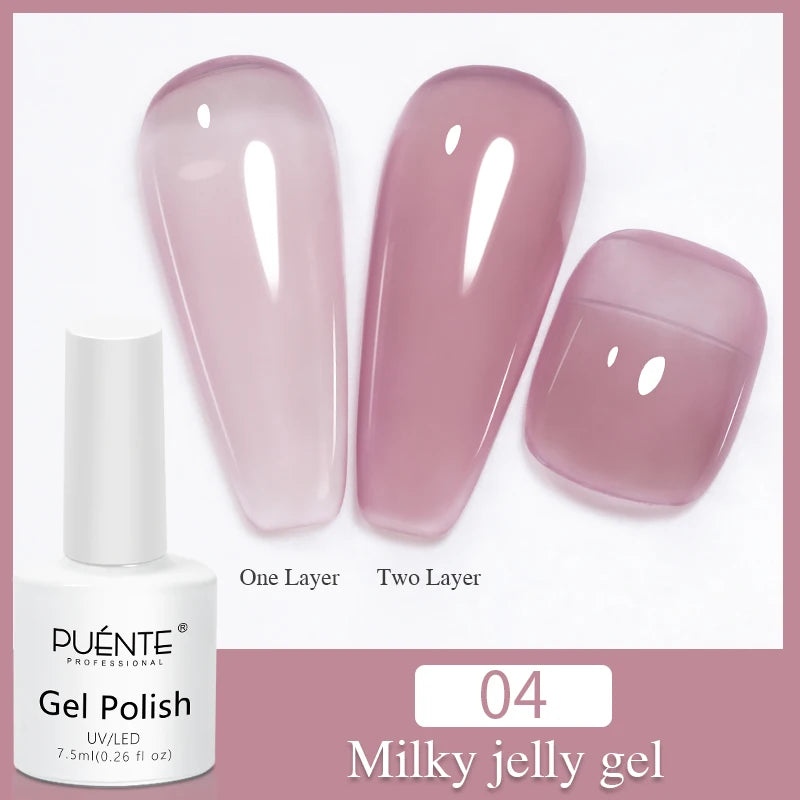 Esmalte em Gel Autonivelante 15ML Livre de Hema Gel Transparente Rígido Extensão de Unhas Modelagem 3D Cola para Strass Removedor de Verniz UV