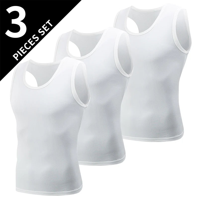 1/3 peça masculina quatro estações básico plus size esportes e lazer colete masculino fitness corrida basquete fundo sem mangas colete