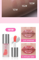 Gloss Labial Hidratante Beauty Glazed que Muda de Cor com a Temperatura, batom líquido de longa duração, gloss que aumenta os lábios, maquiagem para mulheres