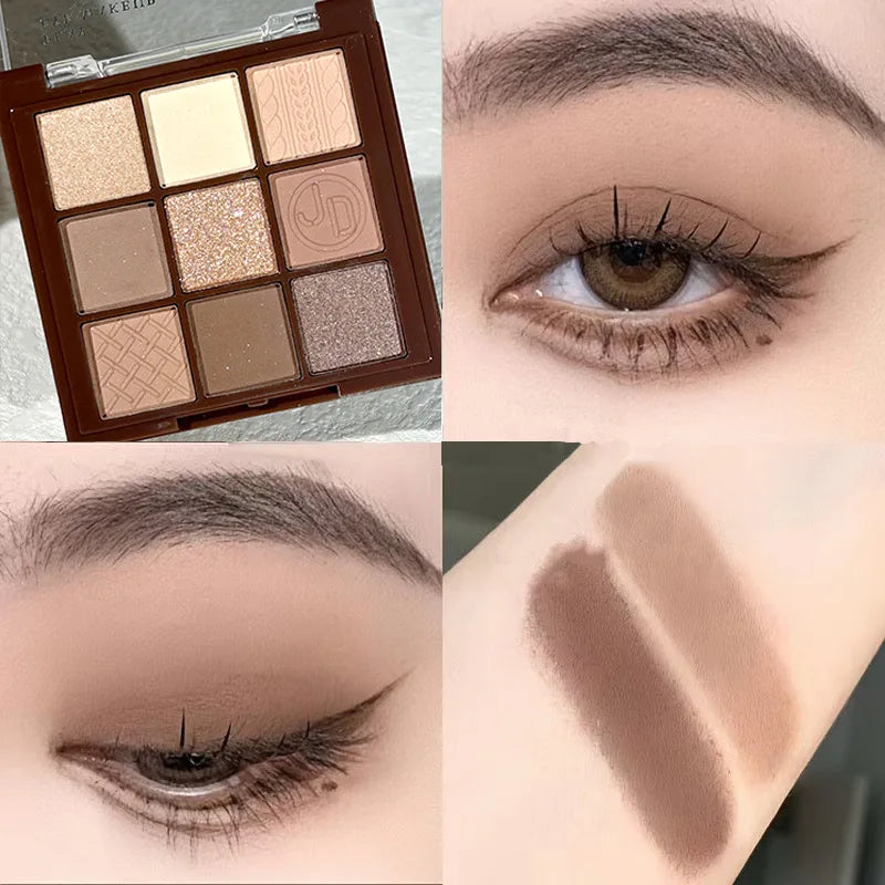 Paleta de Sombras Chocolate Marrom Terra Quente