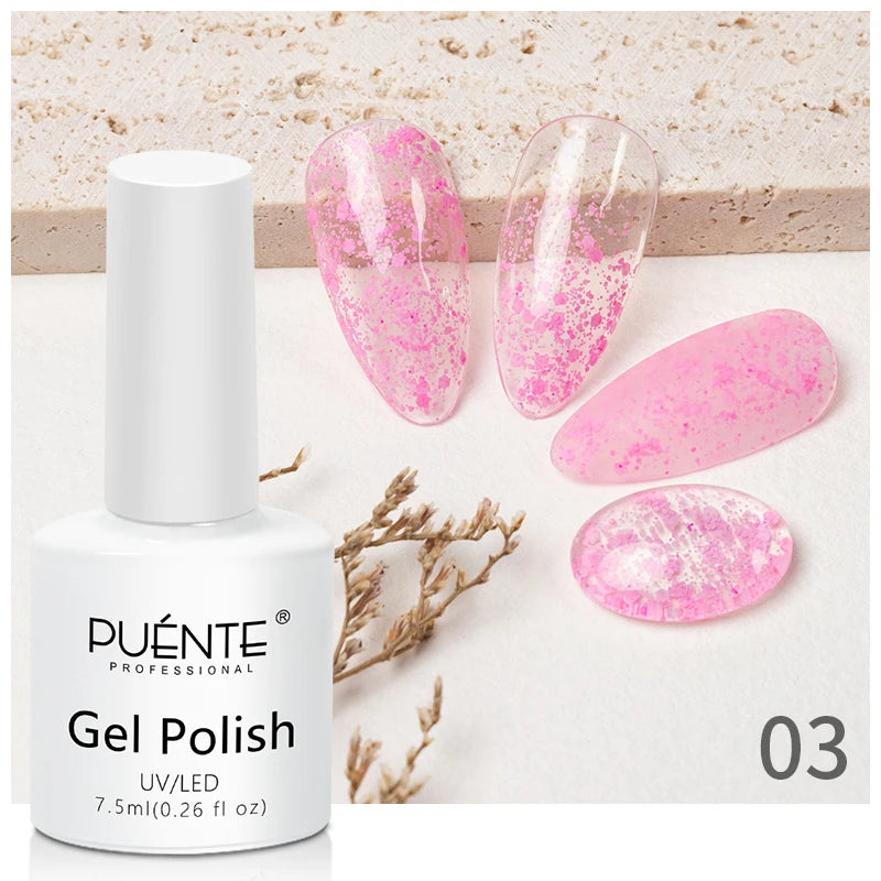 Esmalte em Gel Autonivelante 15ML Livre de Hema Gel Transparente Rígido Extensão de Unhas Modelagem 3D Cola para Strass Removedor de Verniz UV