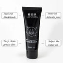 Máscara Facial de Lama com Carvão Vegetal de Bambu 60g, Carbono Ativo, Limpeza Profunda, Purificante, Remove Cravos, Removedor de Cravos de Morango