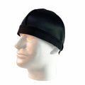 Novo Boné de Cúpula de Seda Unissex Para Homens Elástico Bandanas Durag de Seda Tampa de Peruca Inferior Spandex Boné de Resfriamento Boné de Gorro Baseado em Seda