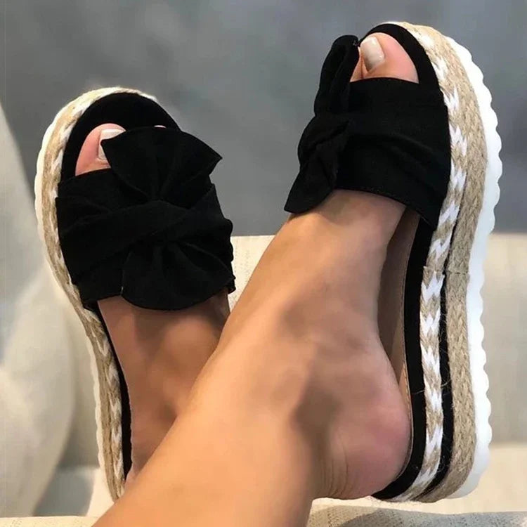 Sandálias Mulheres Sandálias de Salto com Cunhas Sapatos para Mulheres Sandálias de Plataforma Chinelos de Verão Sandalias Mujer Sapatos Elegantes de Verão