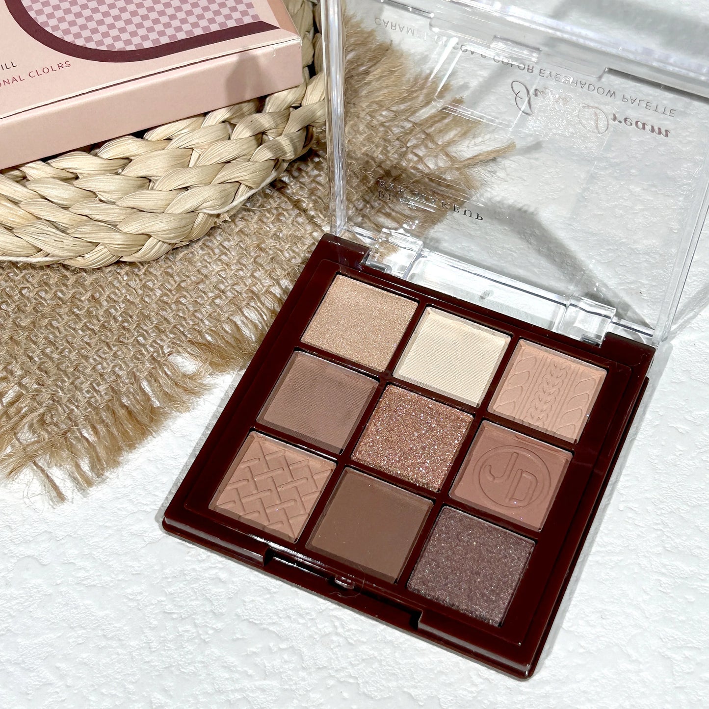 Paleta de Sombras Chocolate Marrom Terra Quente