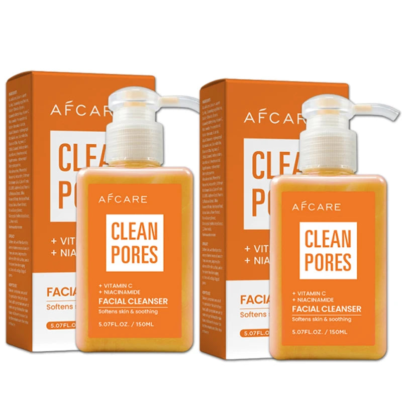 150ML Limpador com Vitamina C, Creme Espumante Clareador