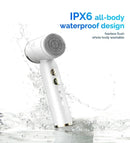 Escova de Limpeza Elétrica 6 em 1 Limpador Facial Ultrassônico Rotativo Limpeza Profunda, Esfoliação e Cuidados Suaves com a Pele