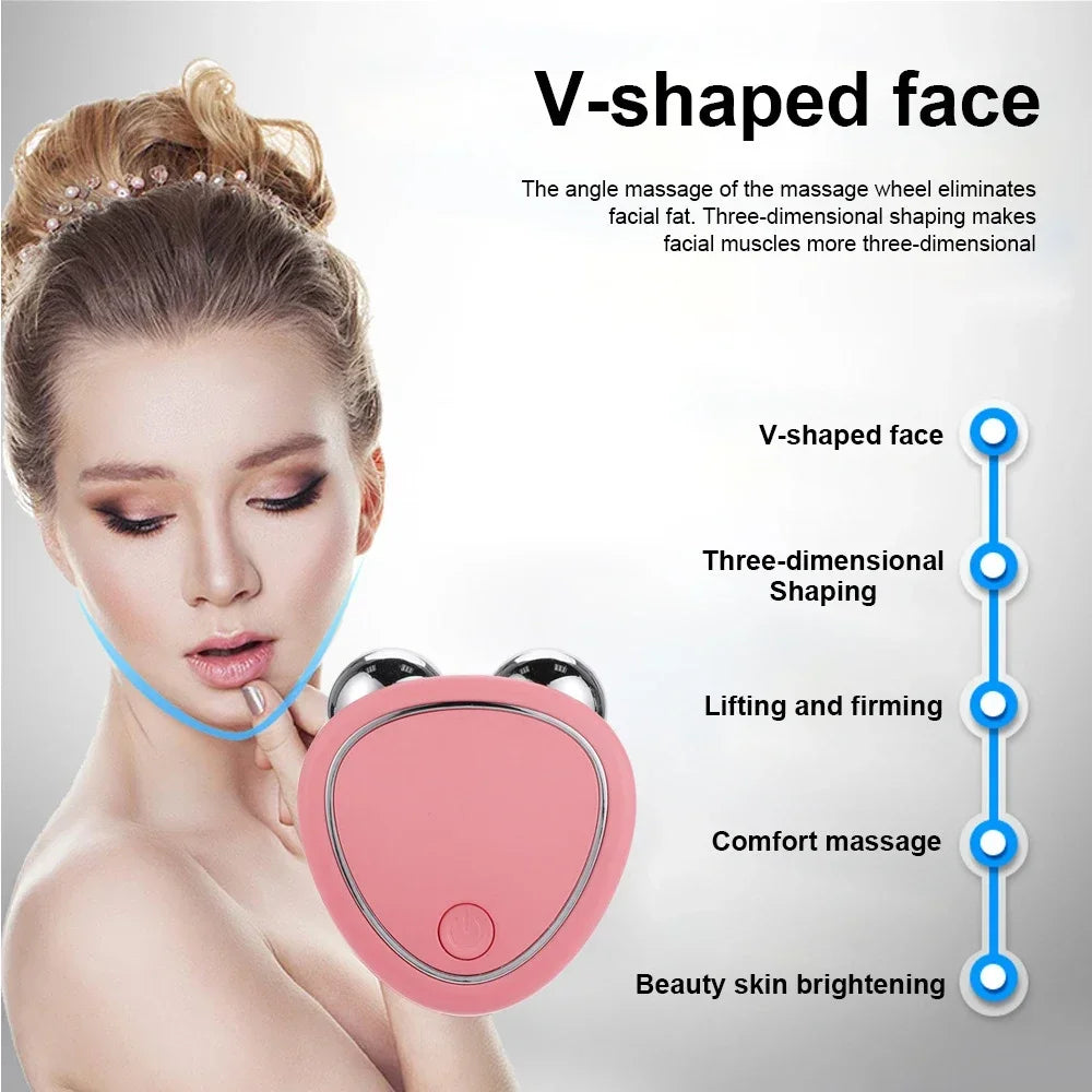 Massageador Facial Elétrico, rotina de beleza