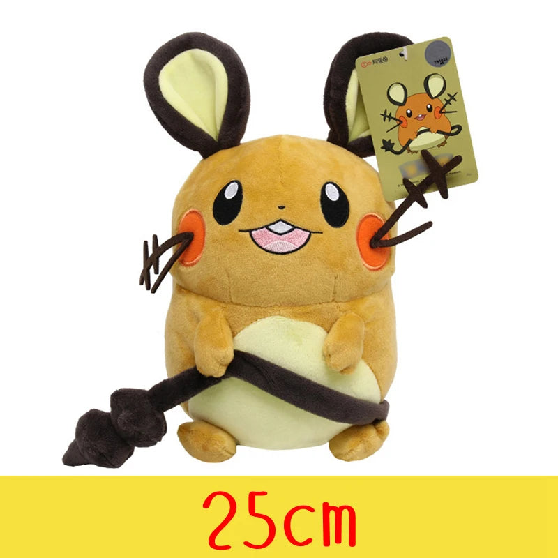 Pokemon Brinquedo de Pelúcia de Alta Qualidade Com Etiqueta Anime Cartoon Pikachu Charmander Squirtle Bulbasaur Boneca de Pelúcia Presente Para Crianças Crianças