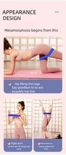 Elástico de Fitness, Banda de Resistência, Exercício de Yoga, Treinamento na Academia, Esportes, Anel de Fitness, Crossfit, Bandas de Resistência