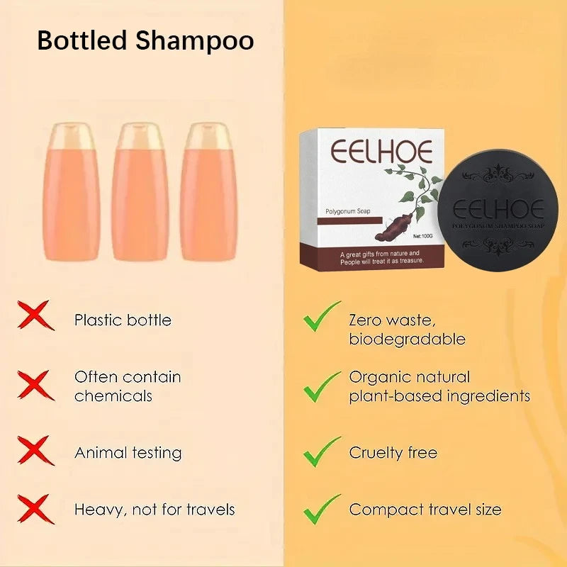 Shampoo de Sabão Super Polygonum multiflorum Thunb