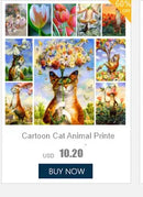 Bird Girl Pré-Impresso Cross Stitch Kit Completo DIY Bordado DMC Fios Artesanato Tricô Hobby Pacote Mágico Jóias