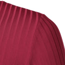 Homens Corrida Esportes Fitness Verão Novo Alto Elástico Listra Vertical Manga Curta Decote em V Slim Fit Malha Inferior Camisa Top