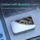 Auscultadores sem fio S20 TWS auscultadores bluetooth sem fio com caixa de carregamento cancelamento de ruído LED auscultadores