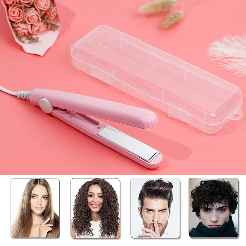 Nova Mini Prancha Alisadora de Cabelo Chapinha