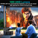 DITONG proyector 4k projetor led 1080p Android com Dual WiFi 6 e Bluetooth AutoFocus Home Theater HD Native smart home