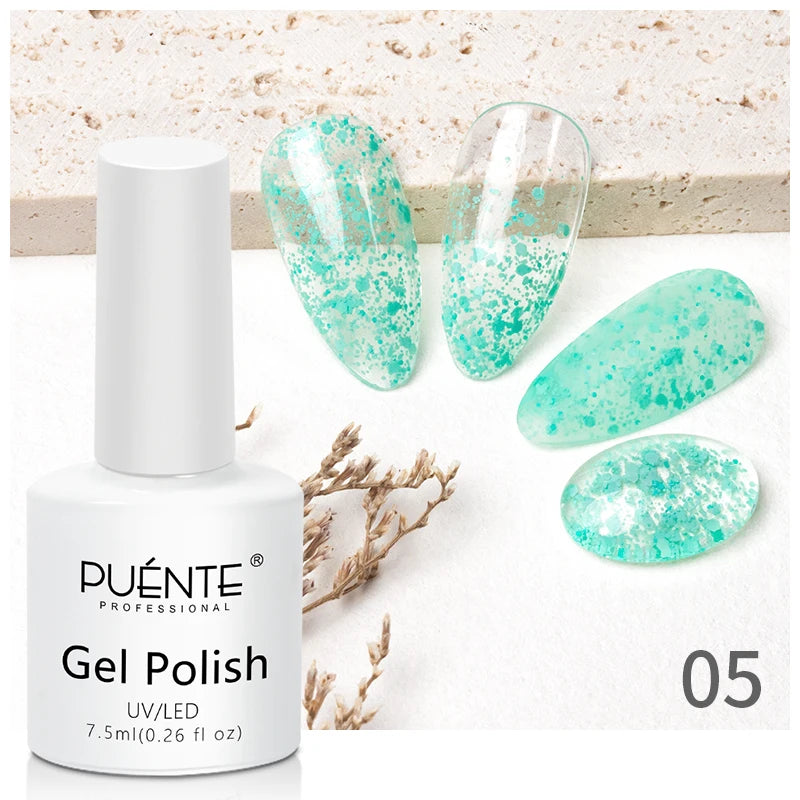 Esmalte em Gel Autonivelante 15ML Livre de Hema Gel Transparente Rígido Extensão de Unhas Modelagem 3D Cola para Strass Removedor de Verniz UV
