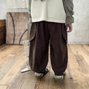 Calças para Bebês Meninos e Meninas 2024 Macacão de Bebê Simples para Meninos Legais Primavera e Outono Crianças Roupas Infantis Inferiores