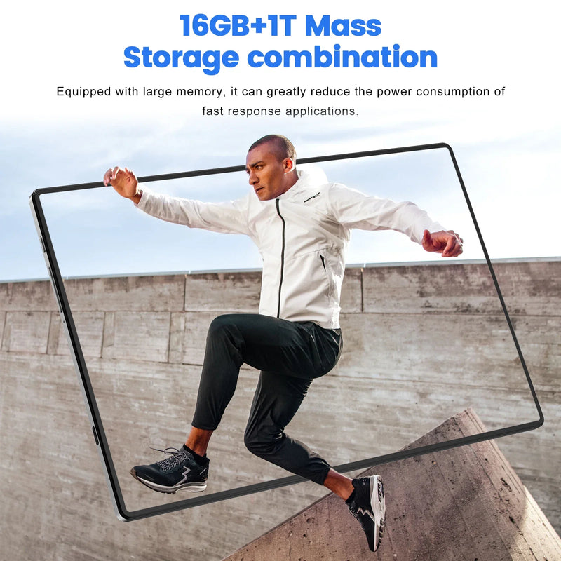 2025 Novo 11 polegadas Pad 6S Pro Tablet Android 15 16GB + 1024GB 10000mah 5G WiFi Dual SIM Card Tablet PC Global Tablette Google Mi Tab