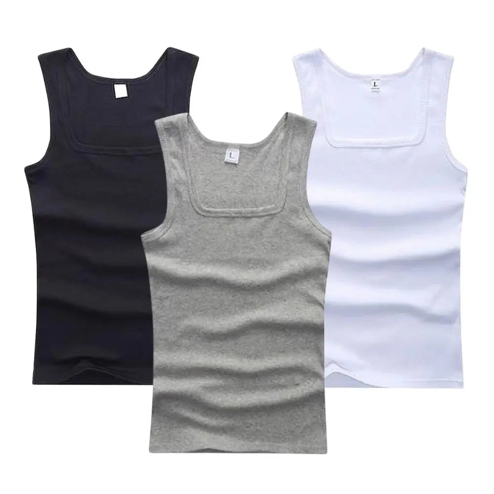 Venda imperdível de roupas masculinas de verão, camiseta básica elástica feminina, camiseta masculina sem mangas de algodão puro, camiseta fitness para musculação