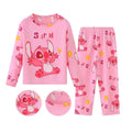 2 pçs/set Novo HOT Disney Stitch Crianças Pijamas para Meninos e Meninas Conjuntos Kid Home Wear Travel Casual Sleepwear Terno Presente Bonito