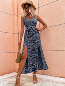 Verão Mulheres Backless Floral Vestido Impresso, Vestidos Longos, Roupas Femininas, Vestido Feminino, Vestidos de Praia Femininos, Mulheres Sexy Traje Mulheres