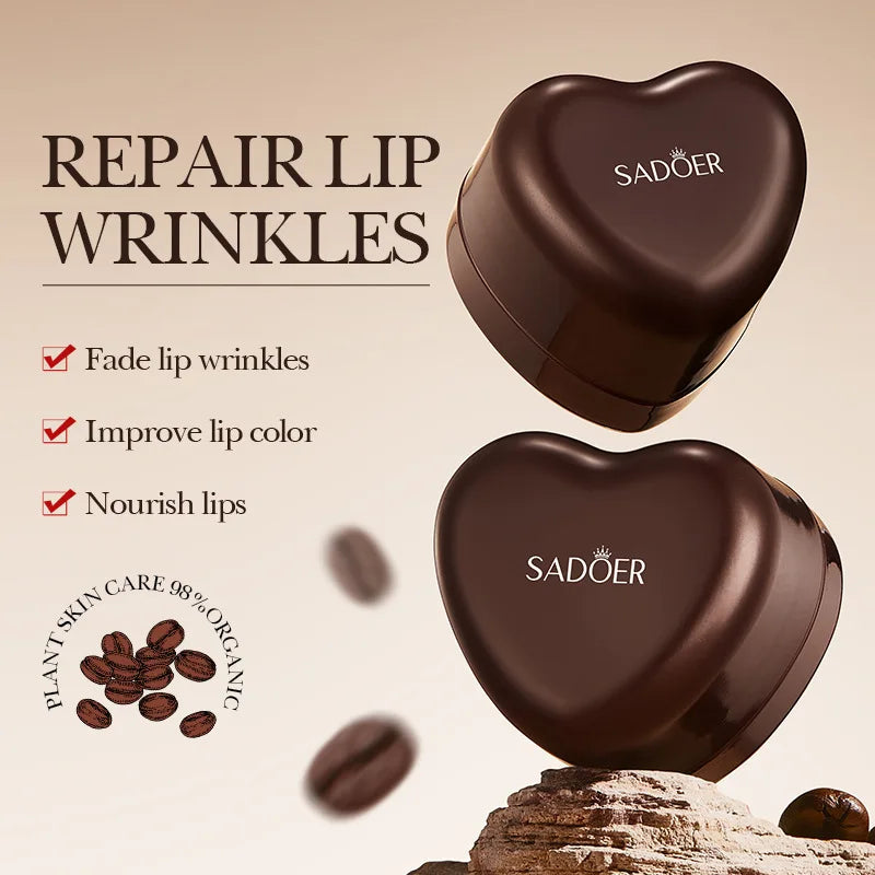 Máscara Labial Hidratante SABOR café