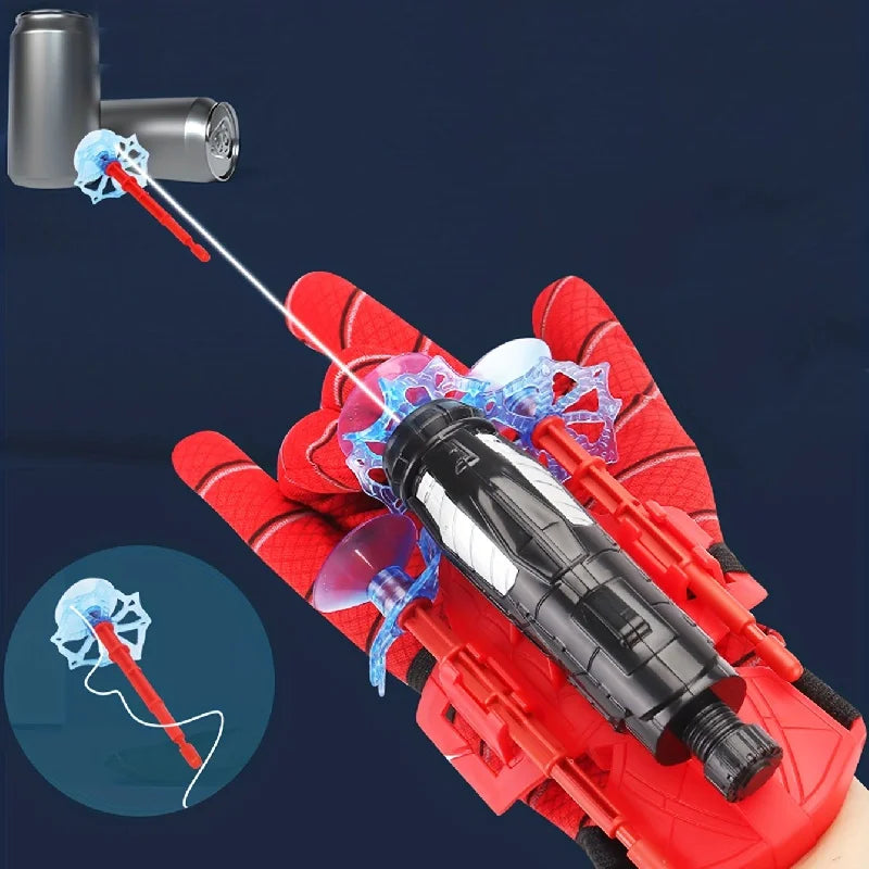 AIUAZA Personagem Brinquedos Cosplay Luvas Lançador Conjunto Lançador Brinquedos de Pulso Acessórios Adereços Brinquedos Ao Ar Livre Presente Infantil