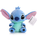 4/8 polegadas Disney Cartoon Blue Pink Stitch Bonecos de Pelúcia Anime Brinquedos Lilo e Stitch Stich Pelúcia Brinquedos de Pelúcia Presentes de Natal para Crianças