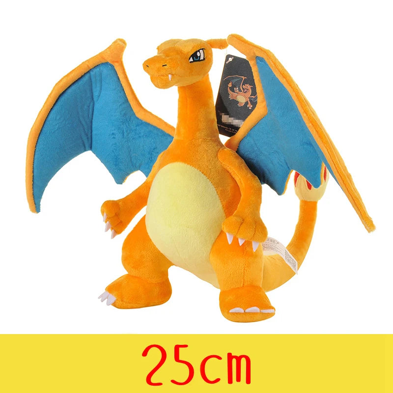 Pokemon Brinquedo de Pelúcia de Alta Qualidade Com Etiqueta Anime Cartoon Pikachu Charmander Squirtle Bulbasaur Boneca de Pelúcia Presente Para Crianças Crianças