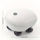 Massageador de Cabeça Mini Inteligente Profissional com Terapia de Luz Vermelha - Dispositivo à Prova d'Água para Cuidado do Couro Cabeludo, Relaxamento e Uso Doméstico