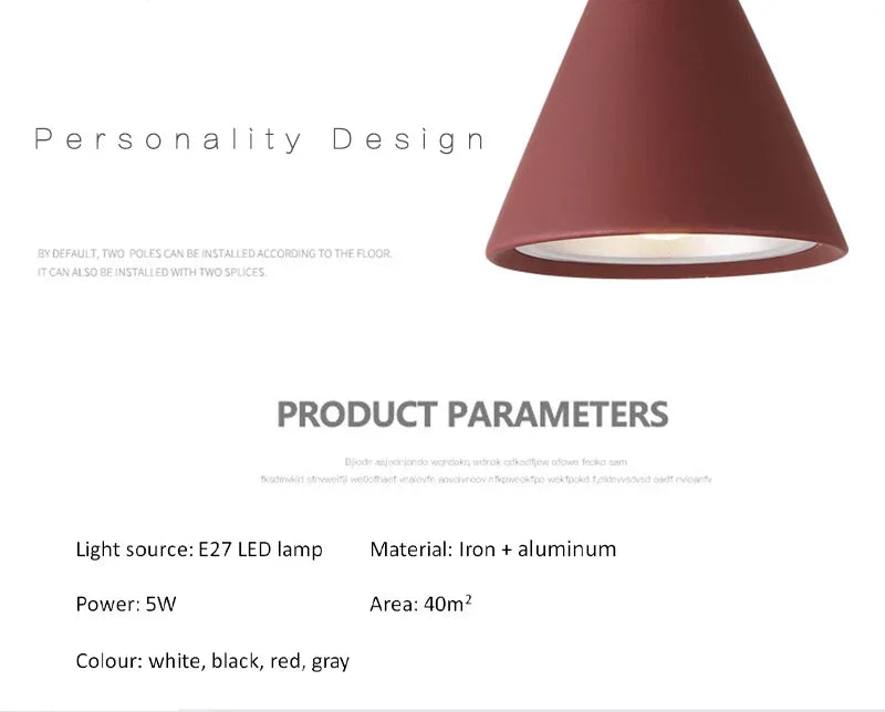 Luzes pendentes led modernas luz branca E27 para luminárias de cozinha Mesa de quarto Sala de jantar Abajur pendurado Lustre doméstico