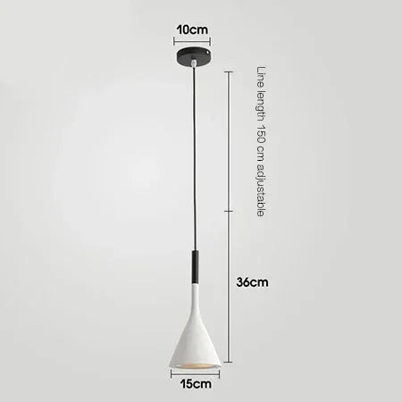 Luzes pendentes led modernas luz branca E27 para luminárias de cozinha Mesa de quarto Sala de jantar Abajur pendurado Lustre doméstico