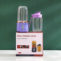 Liquidificador Portátil de Suco Usb Recarregável, Máquina de Copo de Suco com 6 Lâminas, Liquidificador Automático de Smoothie de Frutas