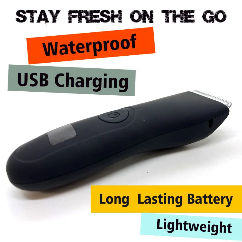 Aparador de Cabelo para Homens Áreas Íntimas Zonas Lugares Depilador Barbeador Elétrico Máquina de Barbear para Homem Barba Depilação Corte