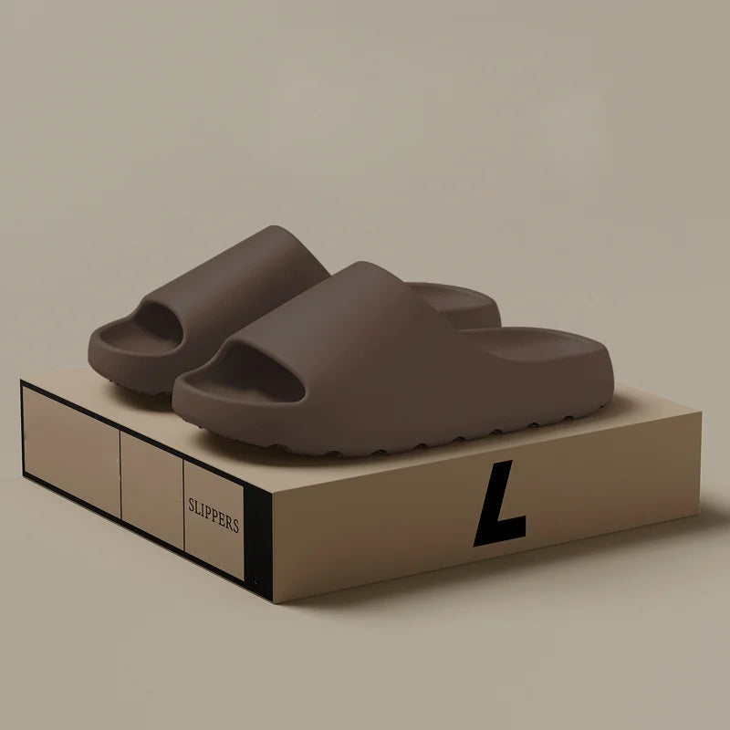 Casual Design Inovador Sapatos Homens EVA Soft-soled Leve Casa Chinelos de Alta Qualidade Exclusivo Marca Slides Em estoque