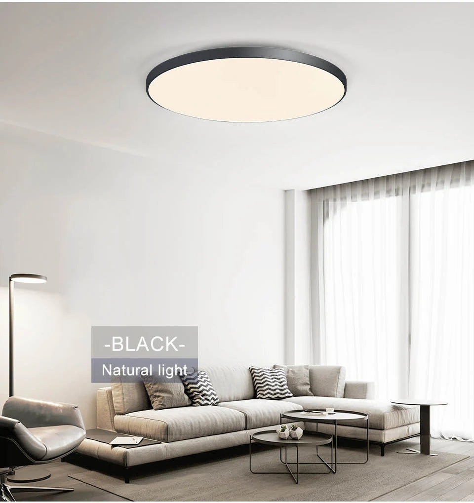 MARPOU Lâmpada de teto inteligente lâmpada led para luzes de teto de quarto com controle remoto Luzes led reguláveis para sala de estar