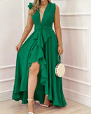 Mulheres Vestido de Festa 2024 Primavera Verão Mais Recente Casual Chique Sexy Diamante Padrão Sem Vivo Maxi Magro Férias Noite Saia Longa