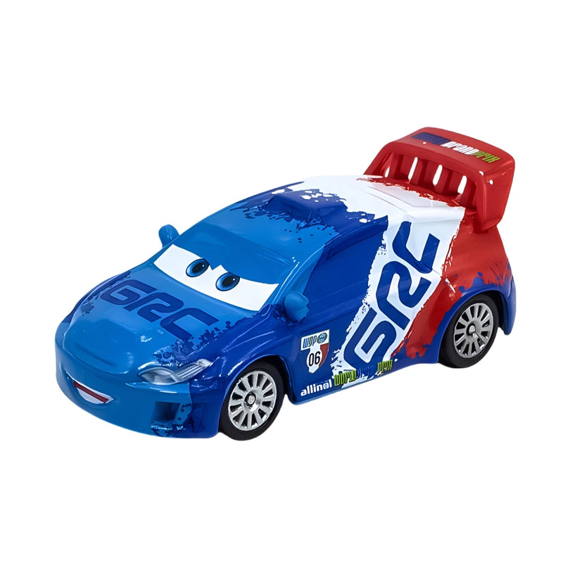 Disney Pixar Cars 3 Lightning Mcqueen Smokey Chick Hicks Collection 1:55 Veículos Diecast Alloy Car Toys Modelo Para Crianças Presente