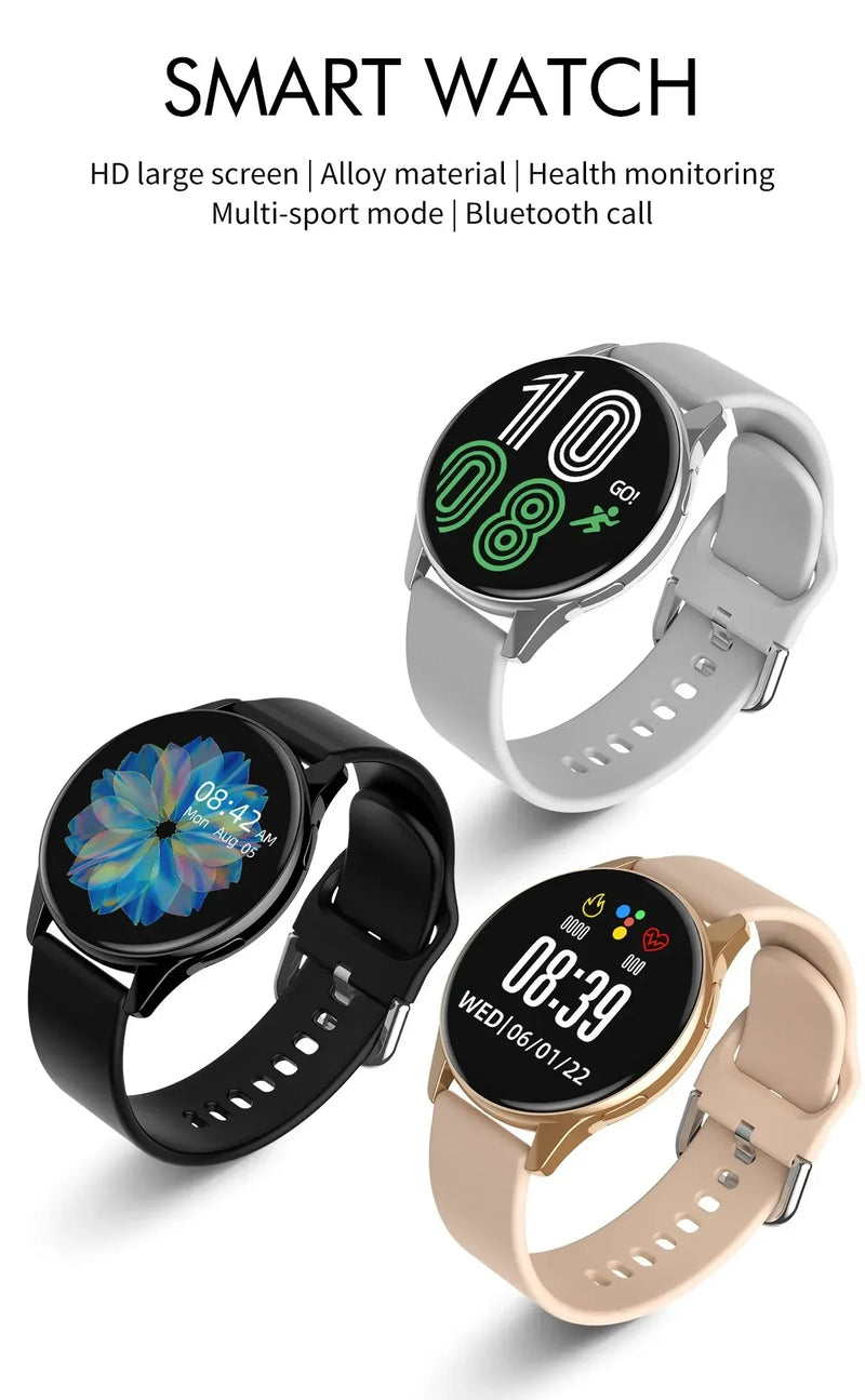 Relógio Inteligente Xiaomi NFC 2024 para Chamadas Bluetooth à Prova d'Água, Relógio Inteligente Masculino e Feminino, Bracelete Fitness com Face de Relógio Personalizada