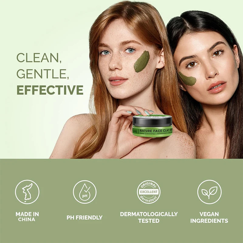 Máscara Facial de Argila com Cúrcuma e Vitamina C