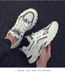 Homens Verão Malha Respirável Esportes Tênis de Corrida Na Moda Versátil Casual Anti-Odor Sapatos de Velho Sapatos da Moda Tênis Casuais