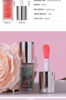 Gloss Labial Hidratante Beauty Glazed que Muda de Cor com a Temperatura, batom líquido de longa duração, gloss que aumenta os lábios, maquiagem para mulheres